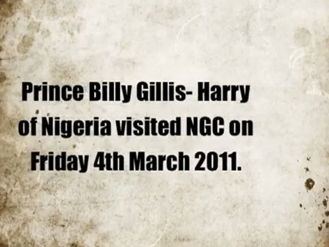 Nigerian Prince Visit