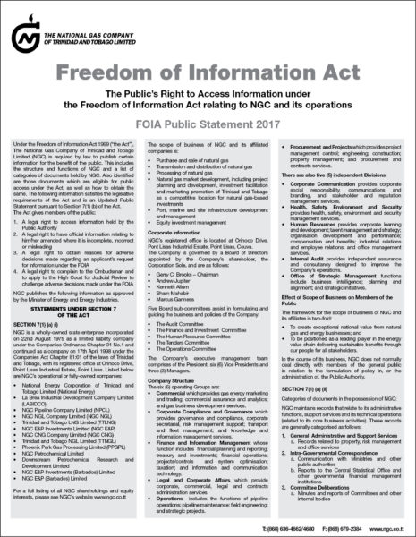 freedome of information act freedome of information act